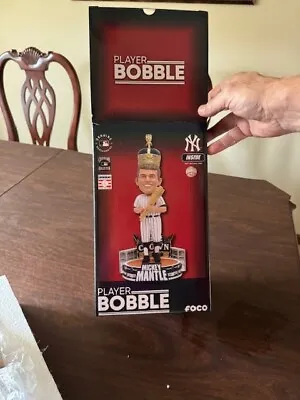 Mickey Mantle Foco 1956 Triple Crown Limited Edition Bobblehead Very Rare • $205