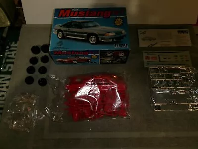 Mpc 1/25 Ford Mustang Gt Fox Body Plastic Model Car Kit  #36397  Issued 1986 • $24.99