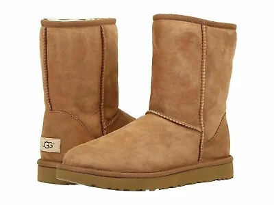 Ugg Women's Classic Short II Boots Chestnut Size 7 • $126