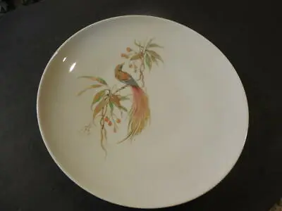 Rare Stunning AK Kaiser Plate Gorgeous Bird Lots Of Gold  12 Germany    ID:30464 • $30