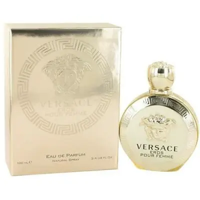 VERSACE EROS POUR FEMME 3.3 / 3.4 Oz Edp Perfume For Women New In Box • $57.56