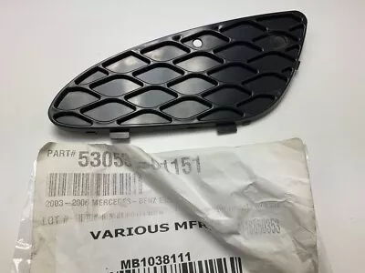 NEW AFTERMARKET Front Left Mesh Grille For 03-06 Mercedes Benz E500 E320 E350 • $9.96