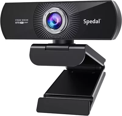 Spedal Webcam 1080p HD 60fps With Microphone Software Webcam Laptop Desktop Mac • $27.59