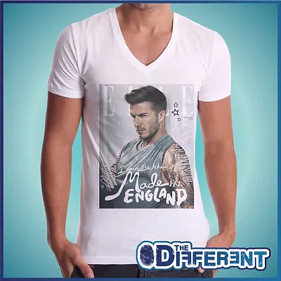 £16.79 • Buy T-Shirt V Neck Cover David Beckham Gift Idea No Happiness No My T-Shirt