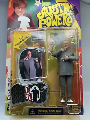 McFarlane Toys Austin Powers Dr. Evil And Mr. Bigglesworth Action Figure NEW NIB • $14.99