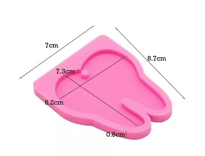 Tooth Silicone Mould Resin Keyring Mold Fairy Cake Decoration Food Safe • £8