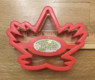 4.5x3.5” Maple Leaf Cookie Cutter Fondant/Pie Crust Cutter • $4