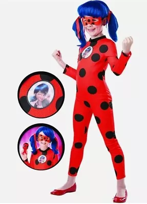 Rubie's Official Miraculous Ladybug Childs Costume 9-10 Years  World Book Day UK • £11.99