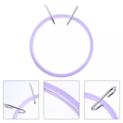  Cross-stitch Circle Quilting Frame Hoop Embroidery Craft Adjustable • £6.39