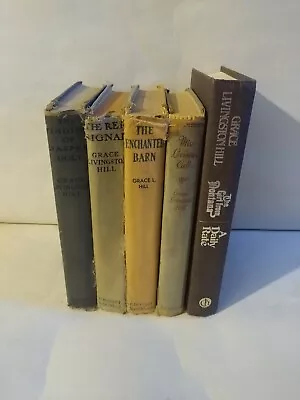 Grace Livingston Hill Lot Of 5 Vintage Hardcover Books  • $35