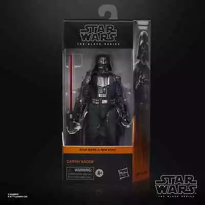 (Imported Stock) Star Wars The Black Series Darth Vader (New Hope) 6  Action Fig • £34.99