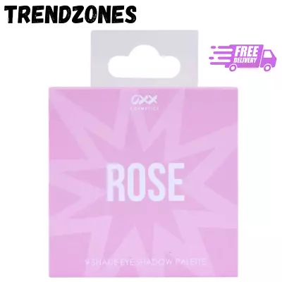$7.89 • Buy OXX Cosmetics 9 Shades Eye Shadow Palette - Rose Matte Long Lasting