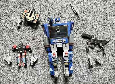 Soundwave With Cassettes Vintage Hasbro G1 Transformers  1985 • $29.99