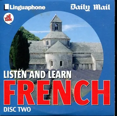 Listen And Learn French - Disc 2 / Newspaper CD Audiobook • £1.10