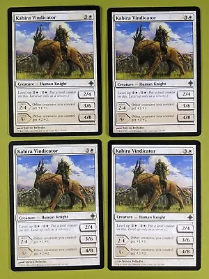 Kabira Vindicator X4 Rise Of The Eldrazi 4x Playset Magic The Gathering MTG • $2.50