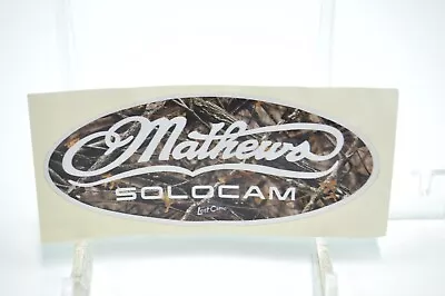 Mathews Lost Camo SoloCam Decal 4 7/8  X 2 1/8  • $7.99