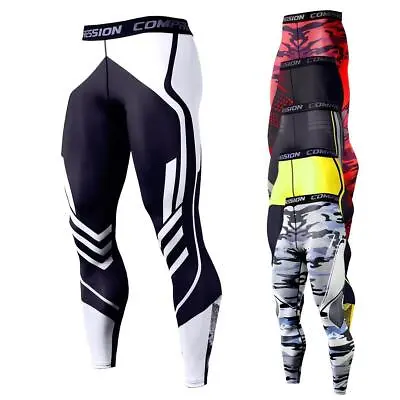 Ropa Deportiva De Gimnasio Leggins Para Correr Entrenamiento Licras Para Hombres • $19.98