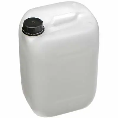 Tony Mitchell White Plastic Jerry Can Water Container (No Tap) • £24.21