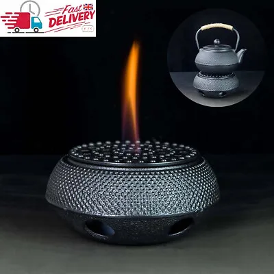 Cast Iron Japanese Style Teapot Warmer Tea Pot Kettle Honeycomb Heater UK STOCK • £18.71