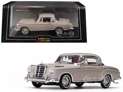 1958 Mercedes Benz 220 Se Coupe Cream 1/43 Diecast Model Car By Vitesse 28661 • $29.99