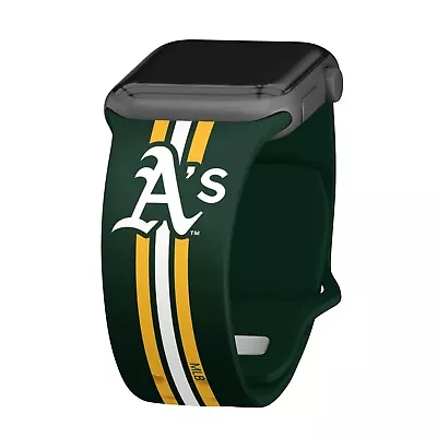 Game Time Oakland Athletics HD Watch Band Compatible With Apple Watch • $29.95