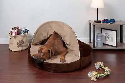 Snuggery Burrow Dog Bed - Microvelvet • $29.99