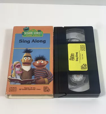 Sesame Street - Sing Along (VHS 1987) • $10.99