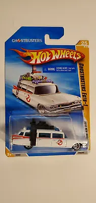 Hotwheels 2010 New Models Ghostbusters Ecto-1 With Display Case • £10.61