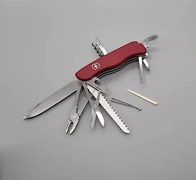 Victorinox 111mm Hercules Swiss Army - Pliers Scissor Slide Lock Discontinued • $99.99