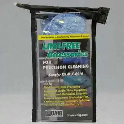 Caig Lint Free Accessories Sampler Kit K-as10 • £24.95