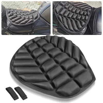 Motorcycle Seat Cover Comfort Gel Seat Cushion Universal Pressure Relief Air Pad • $18.98