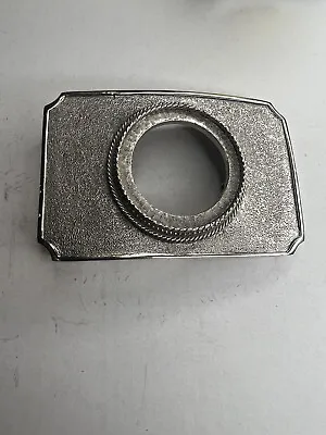 Vintage Add Your Own Stone Coin Western Style Belt Buckle • $7.70