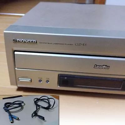 Pioneer CLD-R5 LD CD Compatible Player Laser Disc Audio Operation Confirmed F/S • £196.44