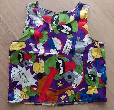 Looney Tunes Marvin The Martian Vintage Pyjama Vest Shirt • $24.99