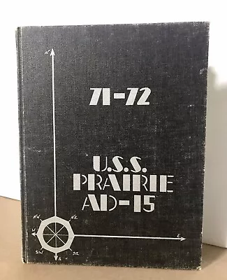 U.S.S. PRAIRIE (AD-15) Cruisebook 71-72 • $41.99