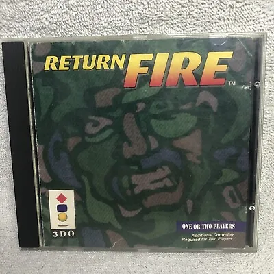 Return Fire - Panasonic 3DO Game 1994 - PAL Version - Complete - Rare Game • £25