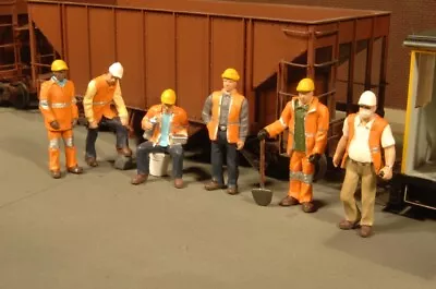 Bachmann O Gauge/Scale Figure/People Set Maintenance Workers (6-Pack) • $14.49