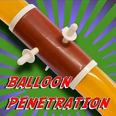Tenyo Similar Spikes Thru Balloon Penetration Illusion Magic Trick+pump Balloons • $12.99