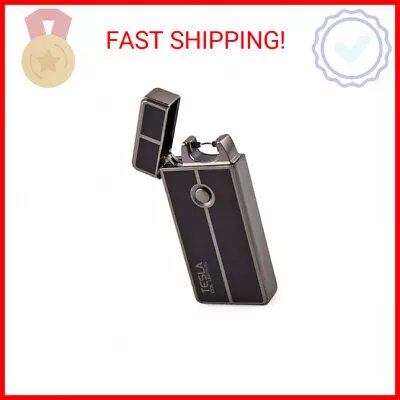 Tesla Coil Lighters™ USB Rechargeable Windproof Arc Lighter (1. Gun Metal) • $24.99