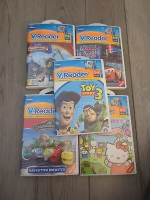 VTech V.Reader Learning System Video Game Cartridges Lot Of 5 • $20