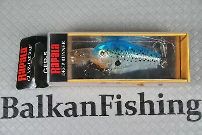 Rapala Glass Fat Rap GFR-5 5cm/11g  Color: GBSD Glass Blue Shad • $25.71