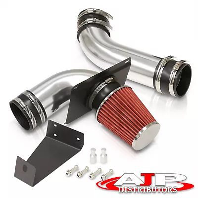 Cold Air Intake System Polished + Filter For 1989-1993 Ford Mustang GT LX 5.0 V8 • $52.99