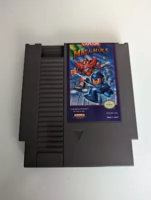 Mega Man 5 (Nintendo NES 1992) Authentic Game Only. Tested Working • $160