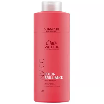 £17.35 • Buy Wella Professionals Invigo Brilliance Shampoo Fine Normal Hair 1000ml