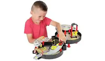 Great Gift ! New Chad Valley Foldable Wheel Garage Playset With Car Kids Toy Fun • £18.99