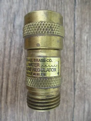 Marshall Brass Co. Water Pressure Regulator • $10.50