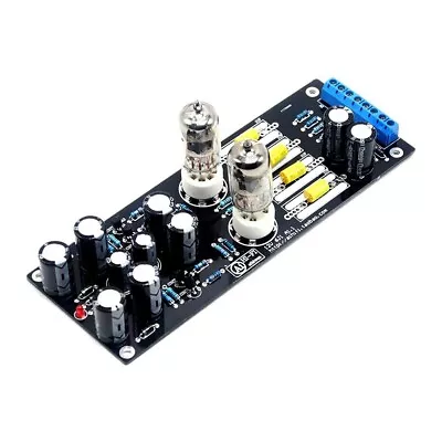 6J1 Valve Pre-amp Tube PreAmplifier Kit Assembled Board Audio DIY • £35.94