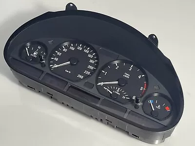 BMW E46 - Gauge Cluster Rings Black • $32.70