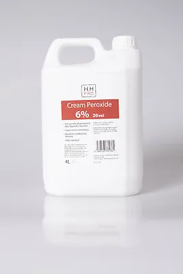 HH Pro Cream Hair Colour Tint Peroxide Developer 6% (20 Volume) 4 Litre 4000ml • £18.95