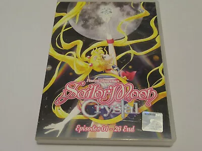 Pretty Guardian Sailor Moon Crystal Episodes 01-26 End On DVD NTSC All Region • $11